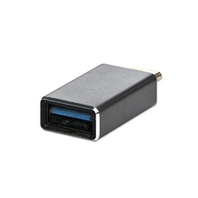 USB redukcja, (3.1), USB C (M) - USB A F, metalowy