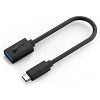 USB redukcja, (3.0), USB C (M) - USB A F, czarna, Genius USB 3.0, do 5Gbps