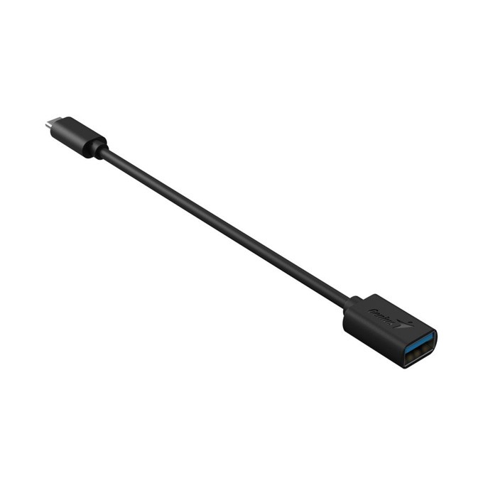 USB redukcja, (3.0), USB C (M) - USB A F, czarna, Genius USB 3.0, do 5Gbps