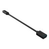 USB redukcja, (3.0), USB C (M) - USB A F, czarna, Genius USB 3.0, do 5Gbps