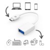 USB redukcja, (3.0), USB C (M) - USB A F, biała, Hewlett-Packard DHC-TC105