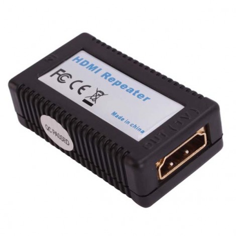 Video HDMI F - HDMI F, HDMI 1.3 - Standard, czarna, aktywne przedłużenie do łącznej długości maks. 35m, EOL