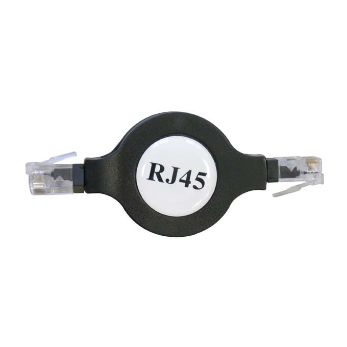 Przewód LAN UTP patchcord, Cat.5e, RJ45 M - RJ45 M, 1.2 m, nieekranowany, nawijany, czarny, economy, EOL