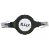 Przewód LAN UTP patchcord, Cat.5e, RJ45 M - RJ45 M, 1.2 m, nieekranowany, nawijany, czarny, Logo LOGO bag