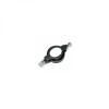 Przewód LAN UTP patchcord, Cat.5e, RJ45 M - RJ45 M, 1.2 m, nieekranowany, nawijany, czarny, Logo LOGO bag