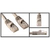 Przewód LAN FTP patchcord, Cat.5e, RJ45 M - RJ45 M, 25 m, chroniony, szary, economy