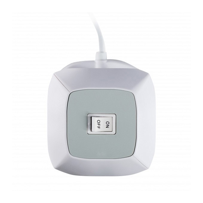 Stacja zasilania Tower Power gniazdo, biała, Verbatim