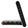 USB (2.0) hub 4-port, biały, podświetlany, godzina, budzik, regulator czasowy USB (2.0) hub 4-port, biały, podświetlany, godzina, budzik, regulator czasowy
