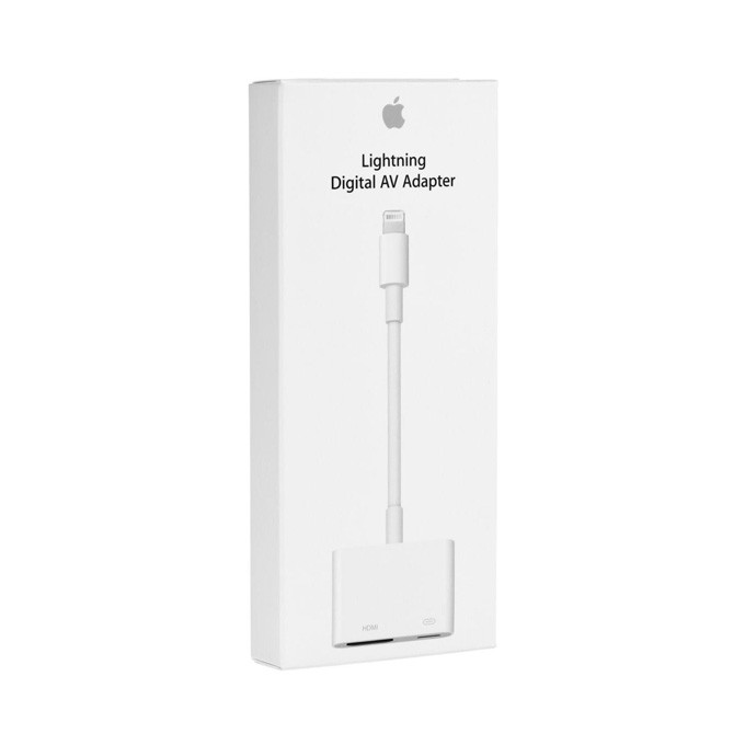 Redukcja Apple 3-port, MD826ZM/A, biała, 16.1, Apple, Lightning M, Lightning F, 1x HDMI