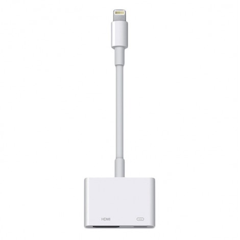 Redukcja Apple 3-port, MD826ZM/A, biała, 16.1, Apple, Lightning M, Lightning F, 1x HDMI Redukcja Apple 3-port, MD826ZM/A, biała, 16.1, Apple, Lightning M, Lightning F, 1x HDMI