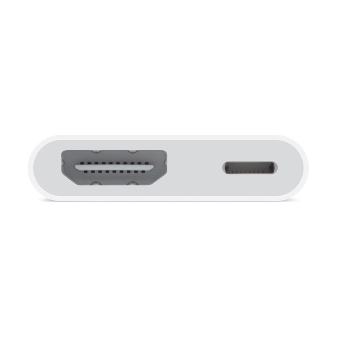 Redukcja Apple 3-port, MD826ZM/A, biała, 16.1, Apple, Lightning M, Lightning F, 1x HDMI