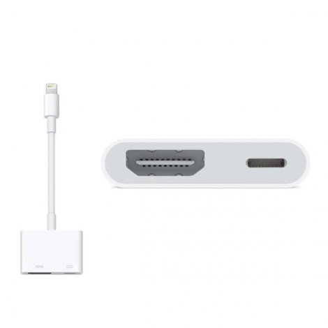 Redukcja Apple 3-port, MD826ZM/A, biała, 16.1, Apple, Lightning M, Lightning F, 1x HDMI Redukcja Apple 3-port, MD826ZM/A, biała, 16.1, Apple, Lightning M, Lightning F, 1x HDMI