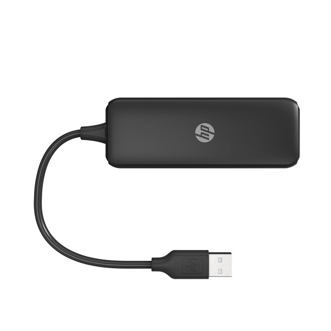 USB (2.0) hub 4-port, DHC-CT110C, czarny, Hewlett-Packard