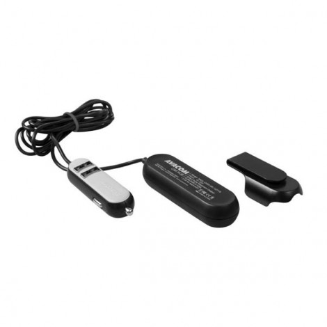 Car hub 5-port, NACL-CH5X-KK, czarna, Avacom, do zapalnicznki samochodowej Car hub 5-port, NACL-CH5X-KK, czarna, Avacom, do zapalnicznki samochodowej