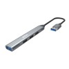 USB (3.0) hub 4-port, UH-ATC01, metalowy, Marvo USB (3.0) hub 4-port, UH-ATC01, metalowy, Marvo