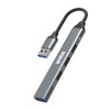 USB (3.0) hub 4-port, UH-ATC01, metalowy, Marvo USB (3.0) hub 4-port, UH-ATC01, metalowy, Marvo