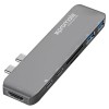 USB (3.1), USB typ C hub 7-port, MacHub-Pro, szary, Promate, USB 3.1, USB 3.0, Thunderbolt 3,TF, SD, HDMI, EOL USB (3.1), USB typ C hub 7-port, MacHub-Pro, szary, Promate, USB 3.1, USB 3.0, Thunderbolt 3,TF, SD, HDMI, EOL