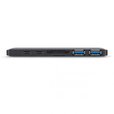 USB (3.1), USB typ C hub 7-port, MacHub-Pro, szary, Promate, USB 3.1, USB 3.0, Thunderbolt 3,TF, SD, HDMI, EOL USB (3.1), USB typ C hub 7-port, MacHub-Pro, szary, Promate, USB 3.1, USB 3.0, Thunderbolt 3,TF, SD, HDMI, EOL