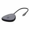 Bezprzewodowy adapter USB-C z koncentratorem WDA02 Share My Screen 4K 32147, czarny, długość przewodu 15cm, Verbatim Bezprzewodowy adapter USB-C z koncentratorem WDA02 Share My Screen 4K 32147, czarny, długość przewodu 15cm, Verbatim