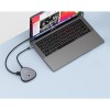 Bezprzewodowy adapter USB-C z koncentratorem WDA02 Share My Screen 4K 32147, czarny, długość przewodu 15cm, Verbatim Bezprzewodowy adapter USB-C z koncentratorem WDA02 Share My Screen 4K 32147, czarny, długość przewodu 15cm, Verbatim