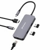 USB (3.2) hub 5-port, 32150, szara, długość przewodu 15cm, Verbatim, 1x USB C, 2x USB A, 1x HDMI USB (3.2) hub 5-port, 32150, szara, długość przewodu 15cm, Verbatim, 1x USB C, 2x USB A, 1x HDMI
