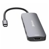 USB (3.2) hub 8-port, 32151, szara, długość przewodu 15cm, Verbatim, 1x USB C, 3x USB A, 2x HDMI, 1x SD 3.0 USB (3.2) hub 8-port, 32151, szara, długość przewodu 15cm, Verbatim, 1x USB C, 3x USB A, 2x HDMI, 1x SD 3.0
