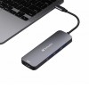 USB (3.2) hub 8-port, 32151, szara, długość przewodu 15cm, Verbatim, 1x USB C, 3x USB A, 2x HDMI, 1x SD 3.0 USB (3.2) hub 8-port, 32151, szara, długość przewodu 15cm, Verbatim, 1x USB C, 3x USB A, 2x HDMI, 1x SD 3.0