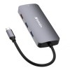 USB (3.2) hub 9-port, 32152, szary, długość przewodu 15cm, Verbatim, 2x USB C, 3x USB A, 1x HDMI, czytnik SD/micro SD USB (3.2) hub 9-port, 32152, szary, długość przewodu 15cm, Verbatim, 2x USB C, 3x USB A, 1x HDMI, czytnik SD/micro SD