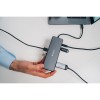 USB (3.2) hub 13-port, 32153, szary, długość przewodu 20 cm, Verbatim, 2x USB C, 6x USB A, 2x HDMI USB (3.2) hub 13-port, 32153, szary, długość przewodu 20 cm, Verbatim, 2x USB C, 6x USB A, 2x HDMI