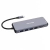 USB (3.2) hub 14-port, 32154, szary, długość przewodu 15cm, Verbatim, 2x USB C, 5x USB A, 2x HDMI, czytnik SD/micro USB (3.2) hub 14-port, 32154, szary, długość przewodu 15cm, Verbatim, 2x USB C, 5x USB A, 2x HDMI, czytnik SD/micro