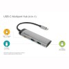 USB (3.1) hub 4-port, 49140, szara, długość przewodu 15cm, Verbatim, adapter USB C na 1x USB C, 1x USB A(3.0), 1x USB (3.1) hub 4-port, 49140, szara, długość przewodu 15cm, Verbatim, adapter USB C na 1x USB C, 1x USB A(3.0), 1x