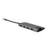 USB (3.1) hub 6-port, 49142, szara, długość przewodu 15cm, Verbatim, 1x USB C, USB A, HDMI USB (3.1) hub 6-port, 49142, szara, długość przewodu 15cm, Verbatim, 1x USB C, USB A, HDMI