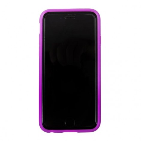 Obudowa do iPhone 5/5S/5SE, różowy, TPU, Wood Spirit Sweet, Smile