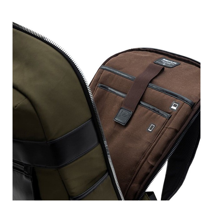 Plecak na  notebook 14,1", Alya, zielony, poliester, Bestlife