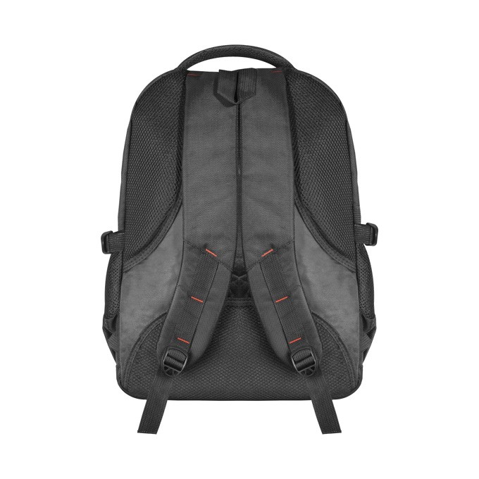 Plecak na  notebook 15,6", Carbon, czarny, poliester, nieprzemaklne dno i kieszenie, Defender