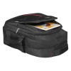 Plecak na  notebook 15,6", Carbon, czarny, poliester, nieprzemaklne dno i kieszenie, Defender