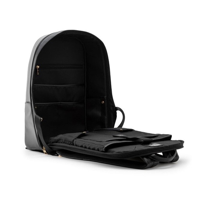 Plecak na  notebook 15,6", Dalia, czarny, poliuretan, Bestlife