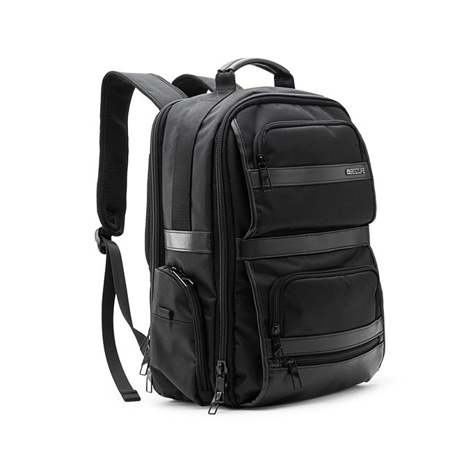 Plecak na  notebook 15,6", Aster, czarny, nylon, Bestlife