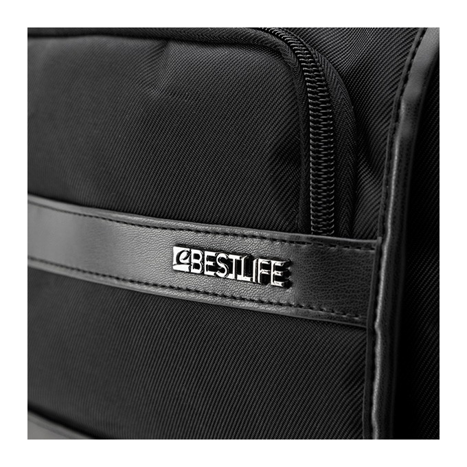 Plecak na  notebook 15,6", Aster, czarny, nylon, Bestlife