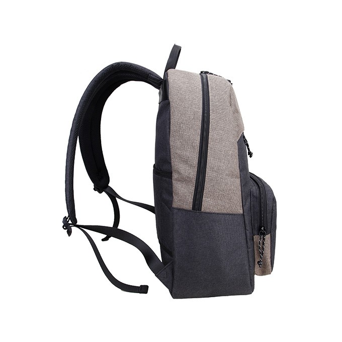 Plecak na  notebook 15,6", Alpha, brązowy, poliester, Bestlife