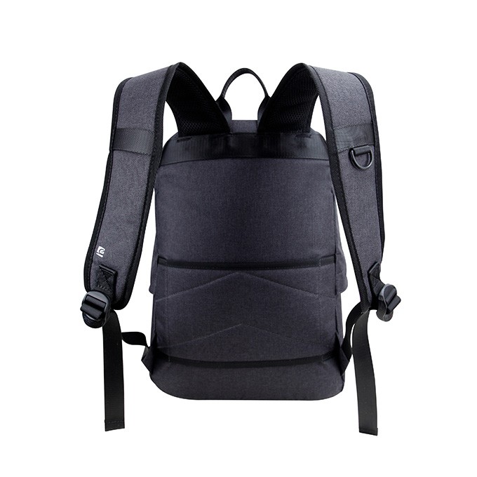 Plecak na  notebook 15,6", Devon, szary, poliester, Bestlife