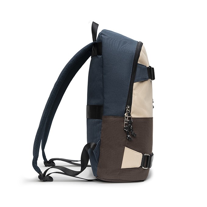 Plecak na  notebook 14,1", COL-Skate, brązowy, poliester, Bestlife