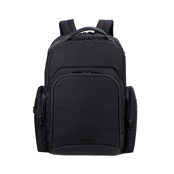 Plecak na  notebook 15,6", Ryder, czarny, nylon, Bestlife