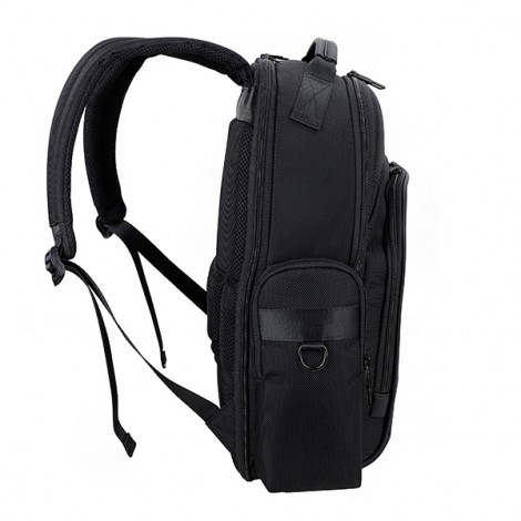 Plecak na  notebook 15,6", Ryder, czarny, nylon, Bestlife