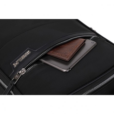 Plecak na  notebook 15,6", Nacar, czarny, poliester, Bestlife