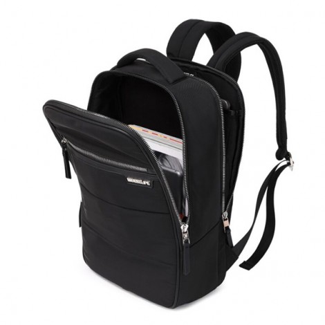 Plecak na  notebook 15,6", Nacar, czarny, poliester, Bestlife