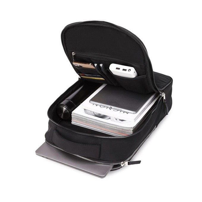 Plecak na  notebook 15,6", Nacar, czarny, poliester, Bestlife