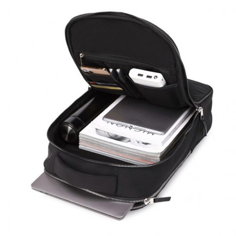 Plecak na  notebook 15,6", Nacar, czarny, poliester, Bestlife