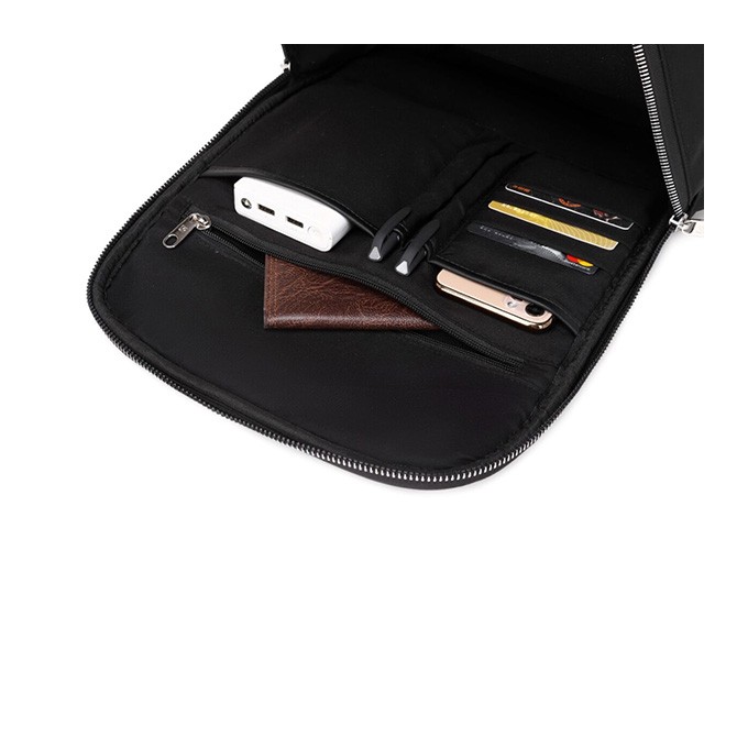 Plecak na  notebook 15,6", Nacar, czarny, poliester, Bestlife