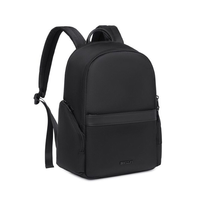 Plecak na  notebook 14,1", Franklyn, czarny, nylon, Bestlife